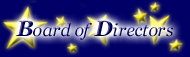The Star Bar Players Board of Directors: Mary Miller, Mark Hennessy, Bonnie Ross, Mark Atwell, Brad Fletcher, Crystal Verdon, Alysabeth Clements, Al Buettner